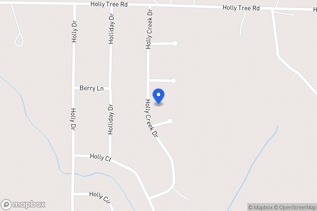 Map of 146 Holly Creek Dr