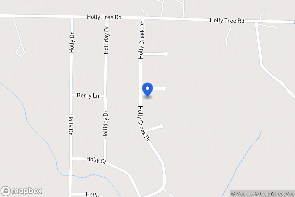 Map of 301 Holly Creek Ct
