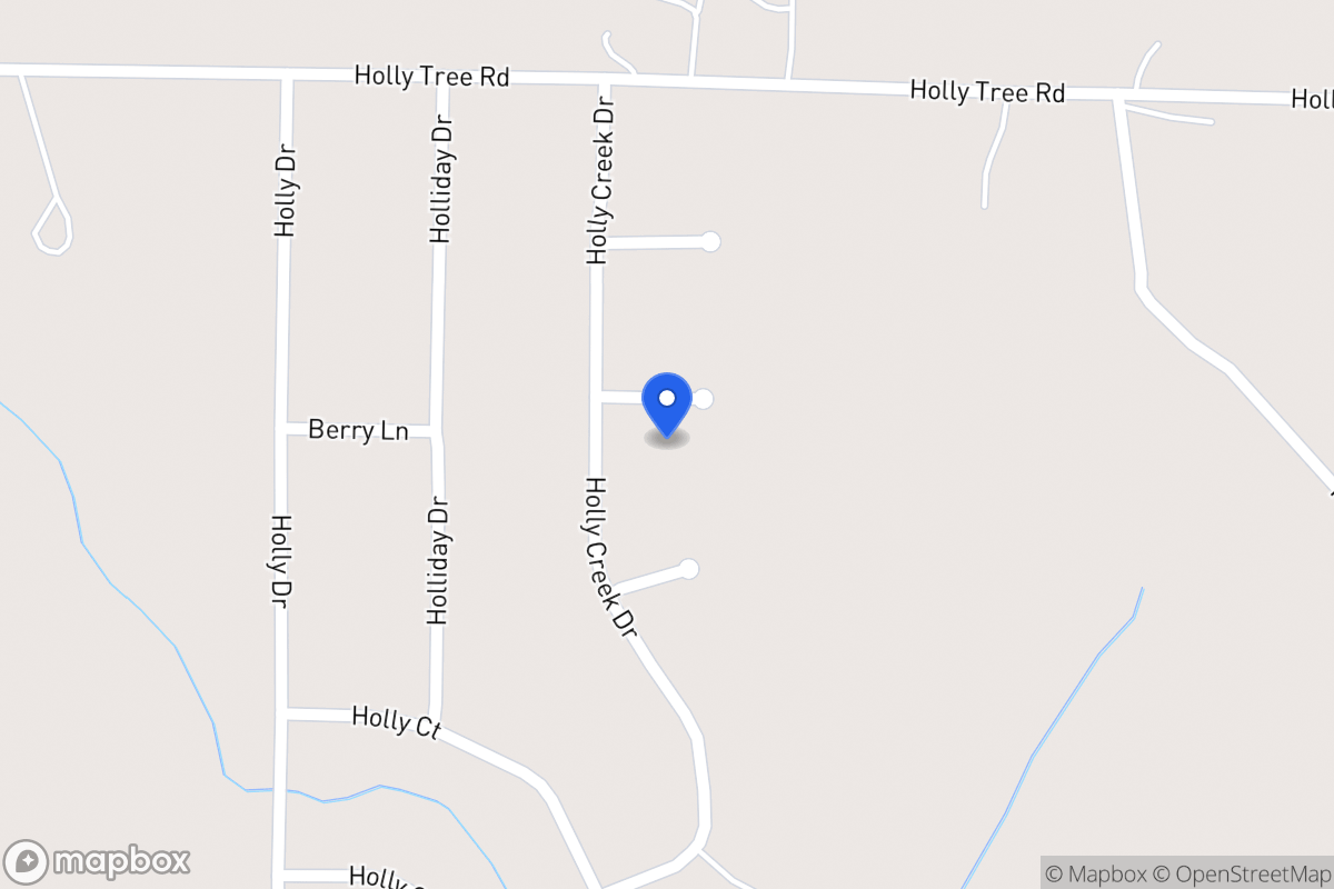 Map of 305 Holly Creek Ct