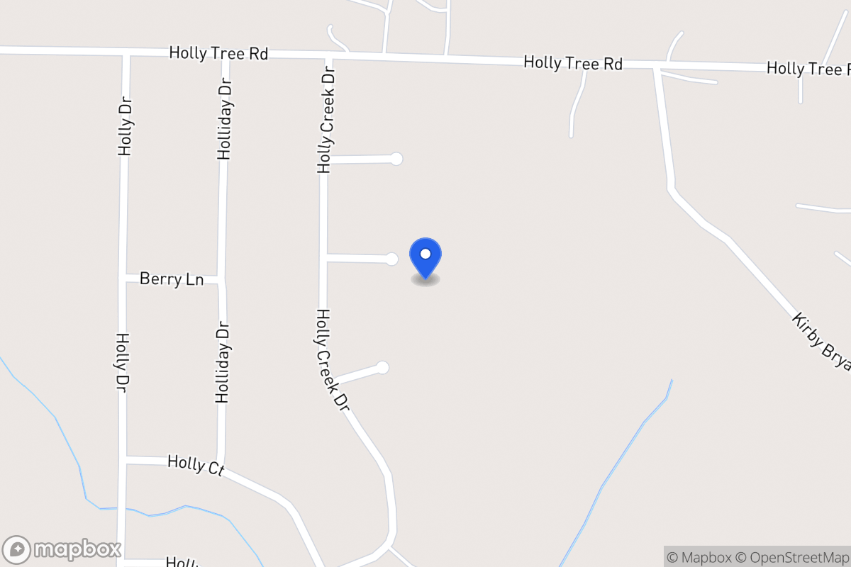 Map of 313 Holly Creek Ct