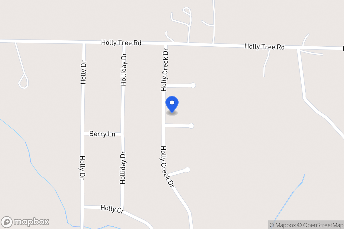 Map of 300 Holly Creek Ct