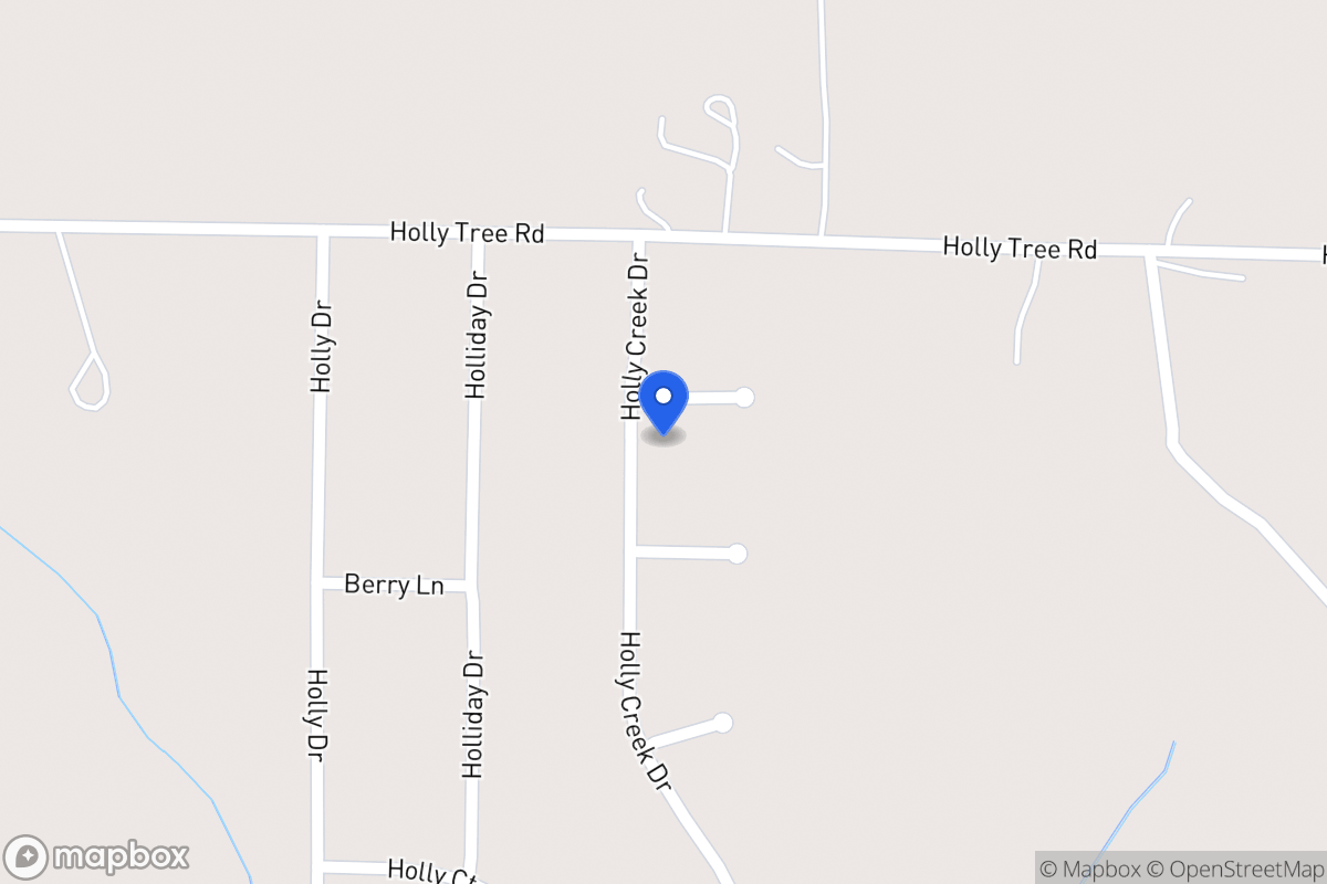 Map of 201 Holliday Way