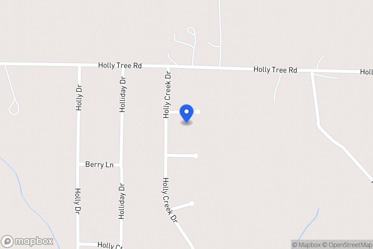 Map of 205 Holliday Way