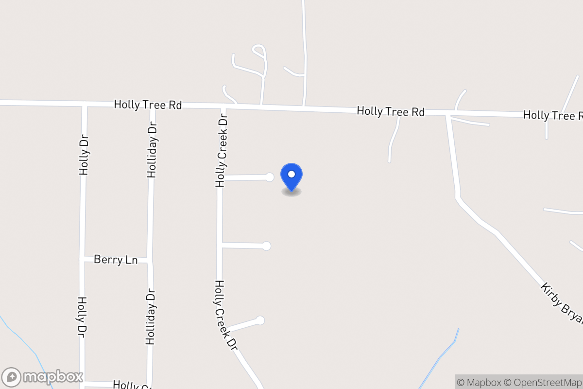 Map of 213 Holliday Way