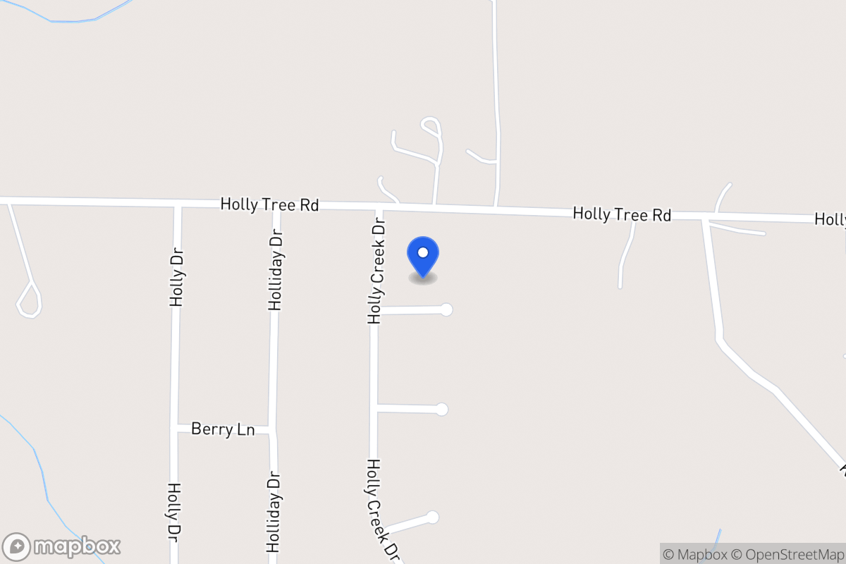 Map of 204 Holliday Way
