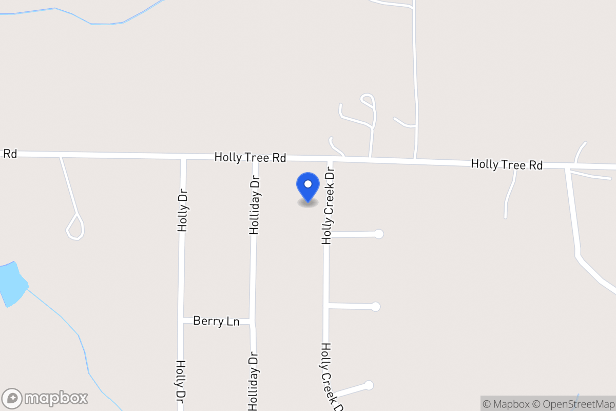 Map of 109 Holly Creek Dr
