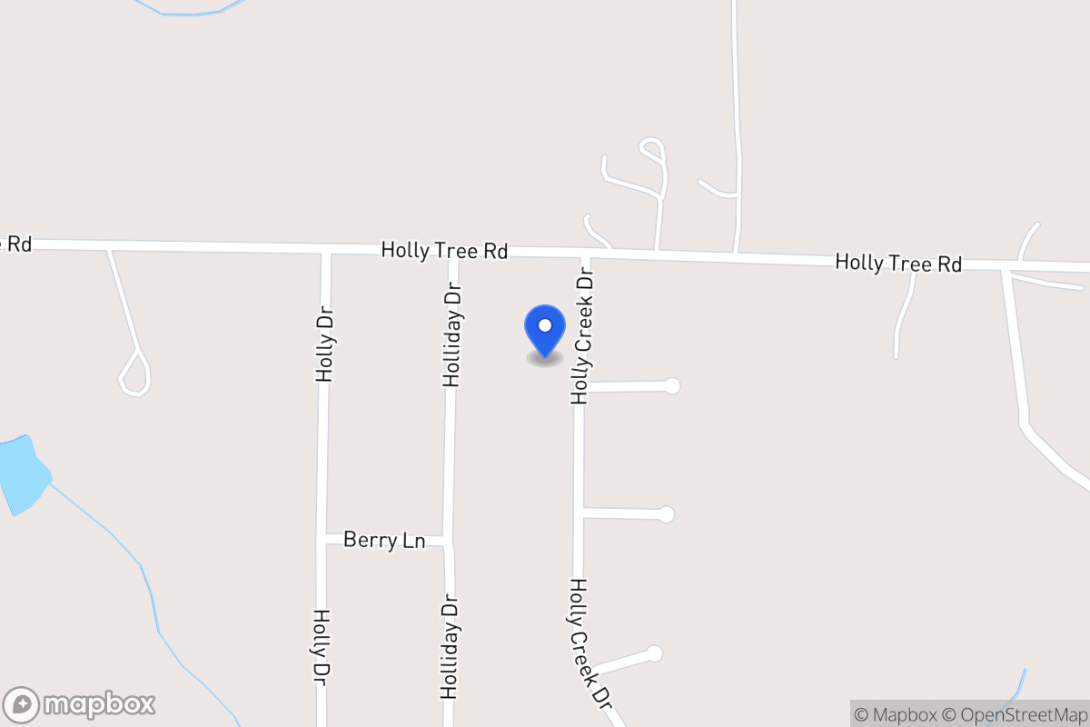 Map of 113 Holly Creek Dr