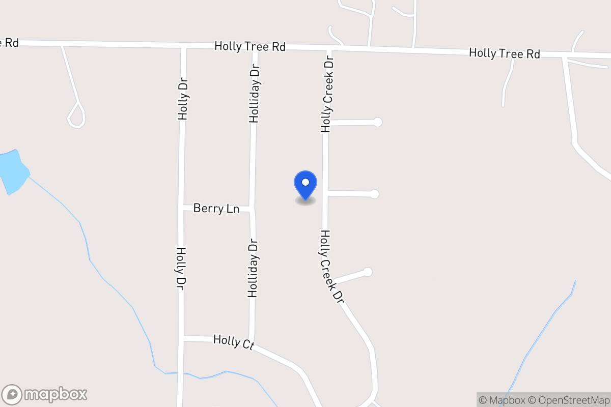 Map of 137 Holly Creek Dr
