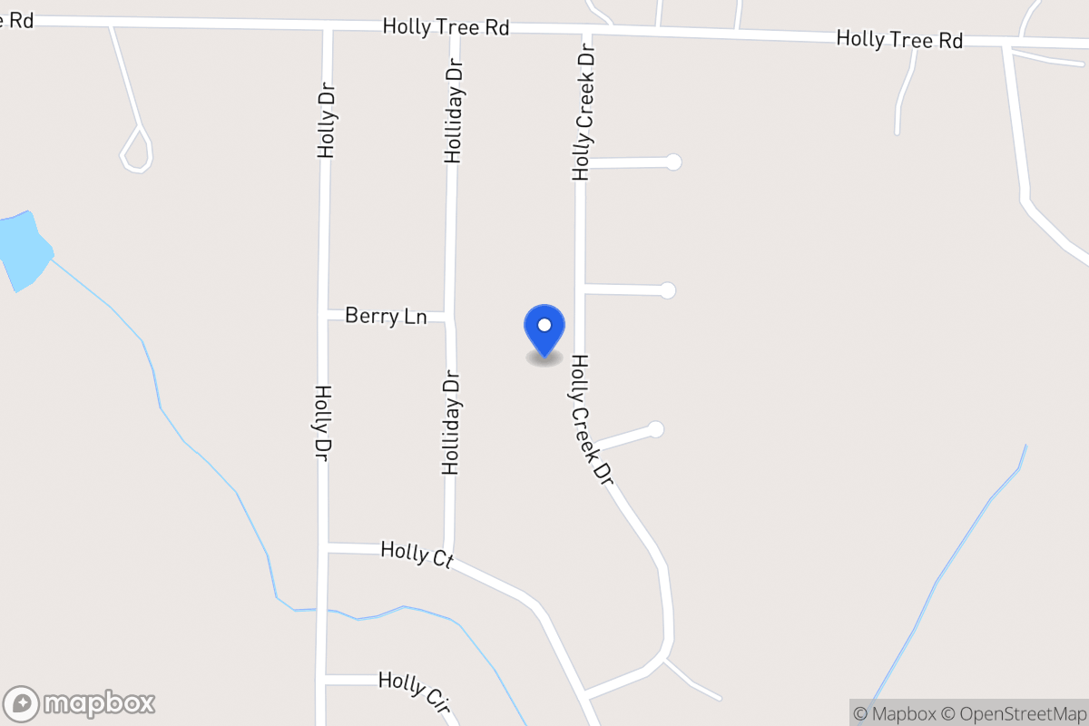 Map of 145 Holly Creek Dr