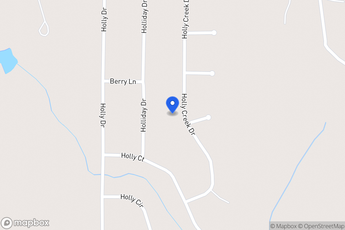 Map of 153 Holly Creek Dr
