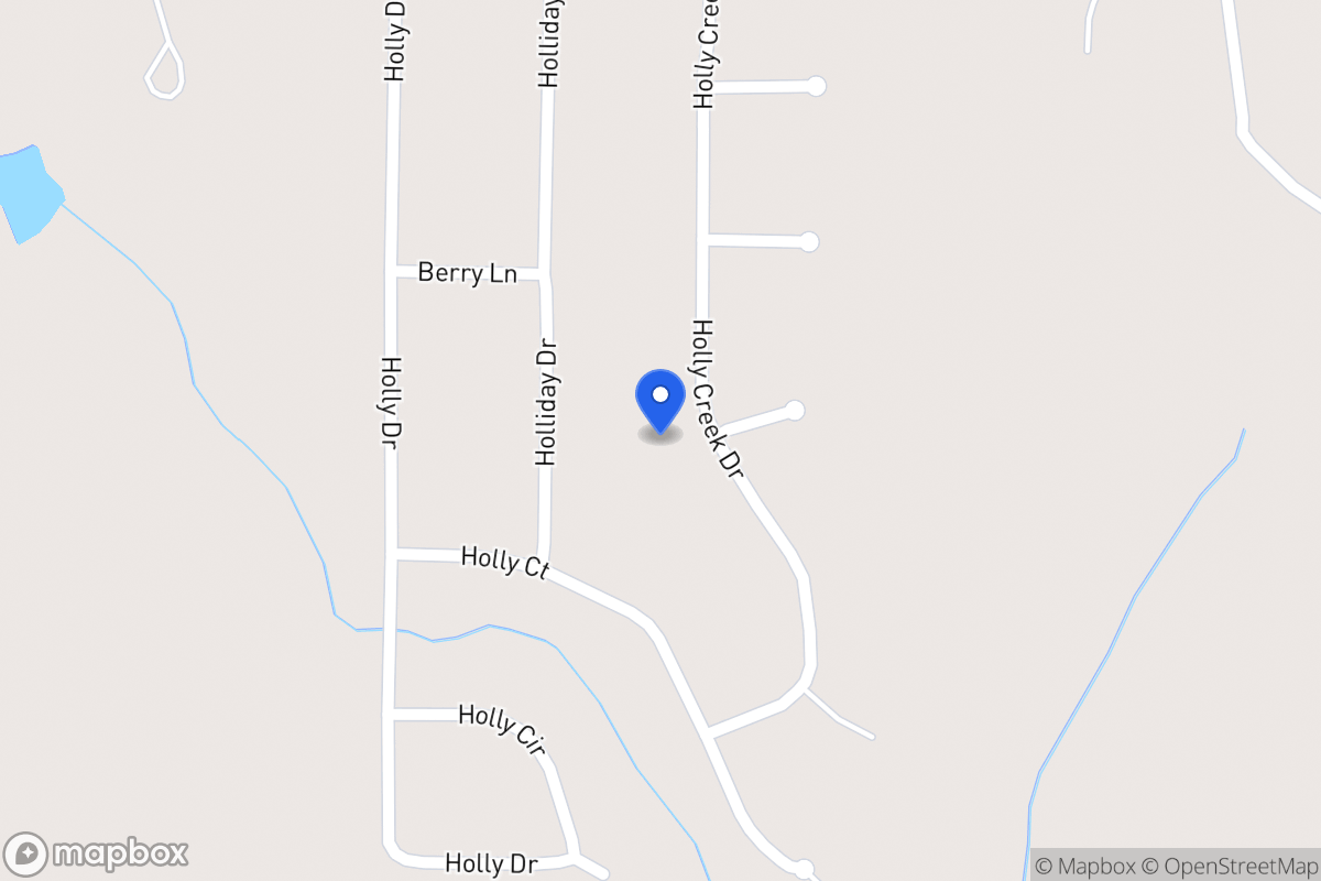 Map of 157 Holly Creek Dr