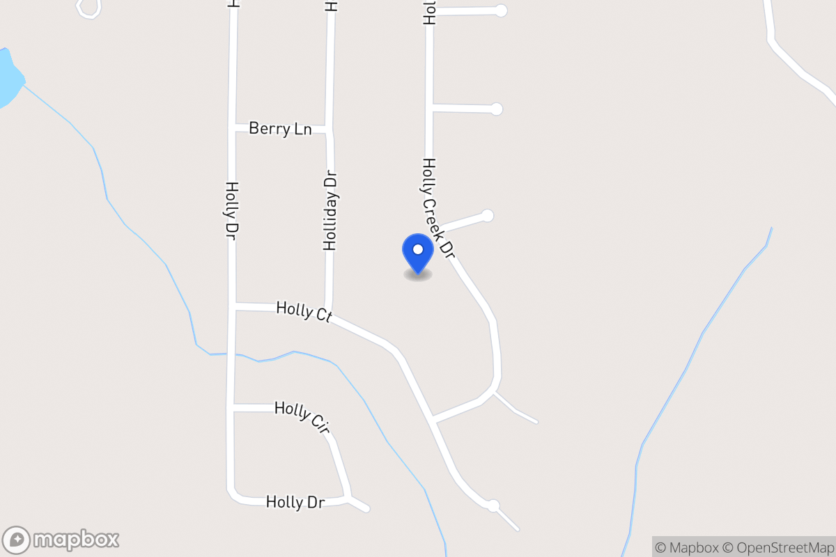 Map of 165 Holly Creek Dr