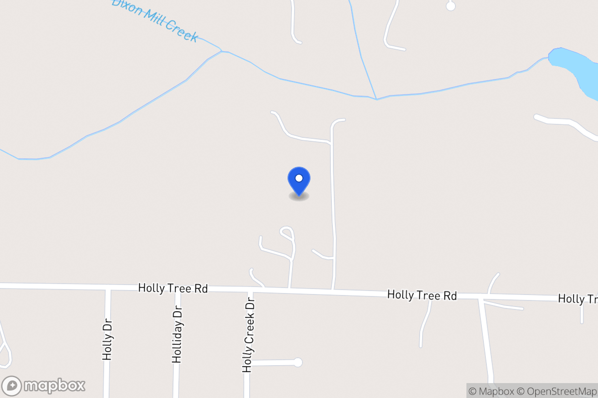Map of 460 Holly Tree Rd