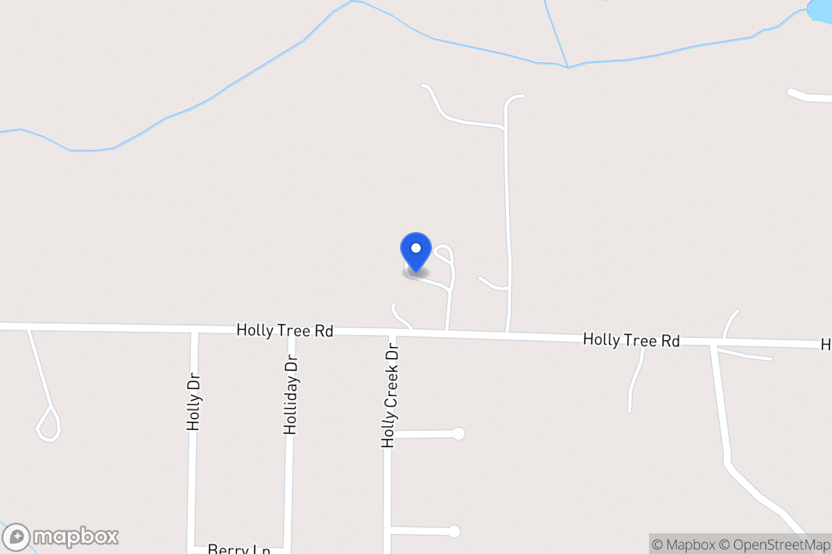 Map of 416 Holly Tree Rd