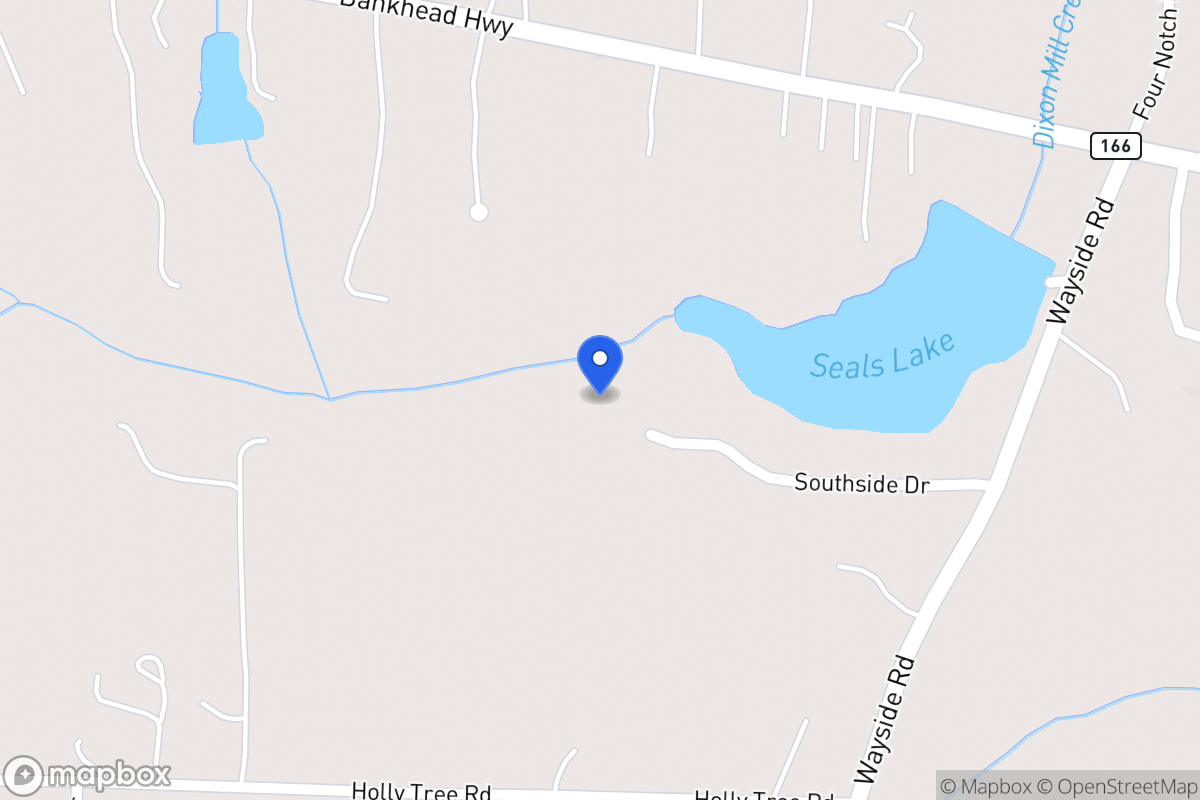 Map of Southside Dr