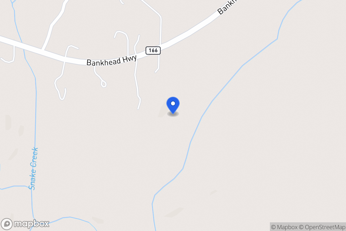 Map of 3683 E 166 Hwy