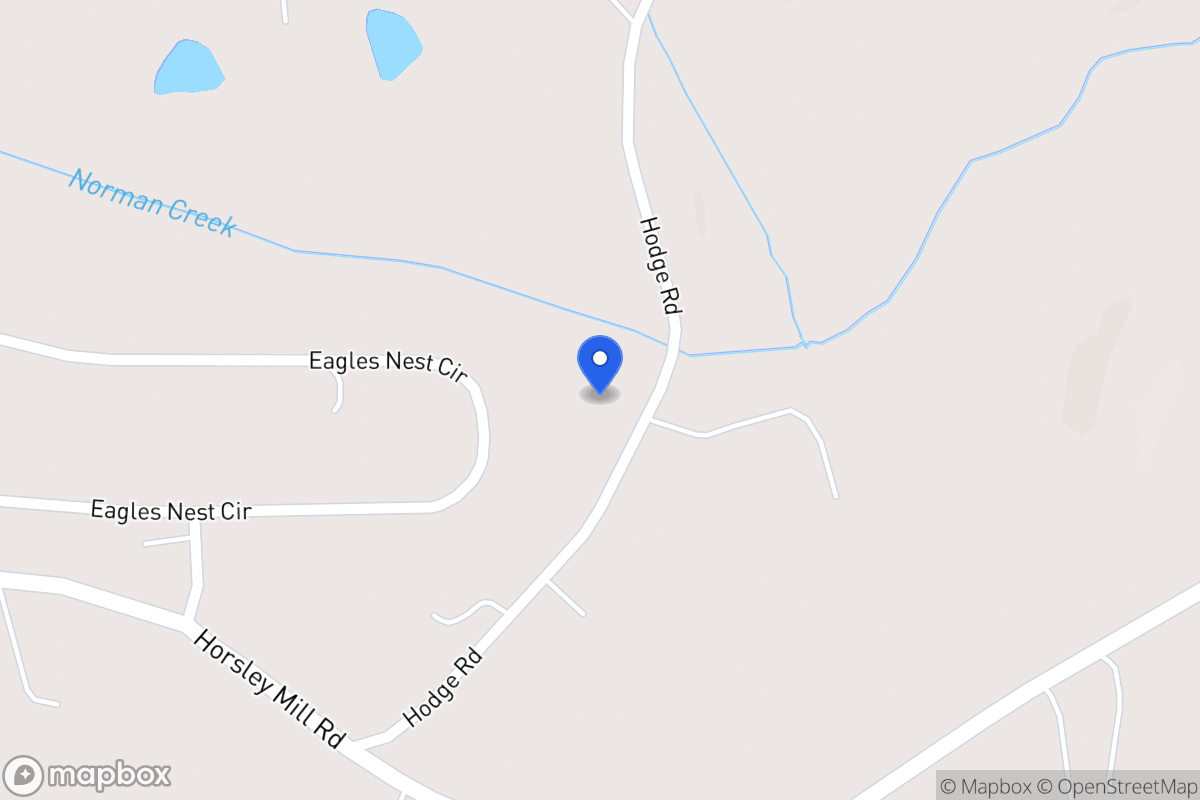 Map of 134 Hodge Rd