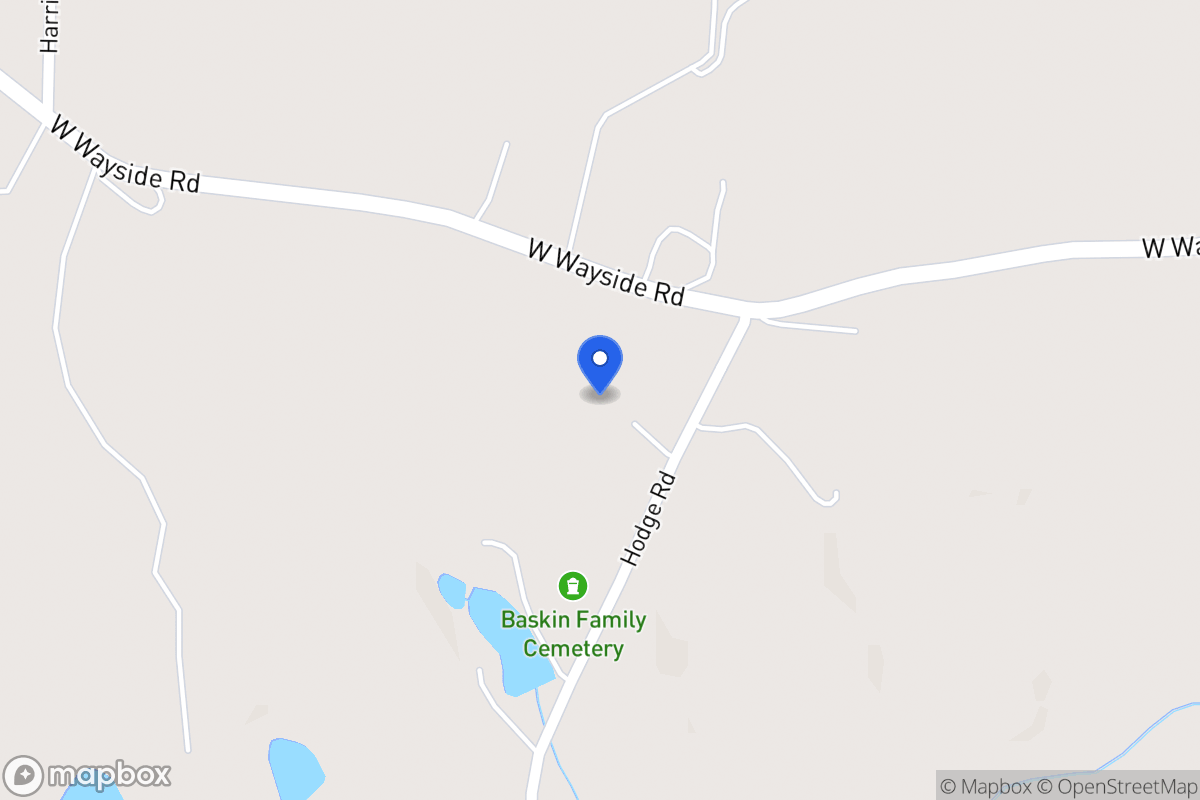 Map of 390 Hodge Rd