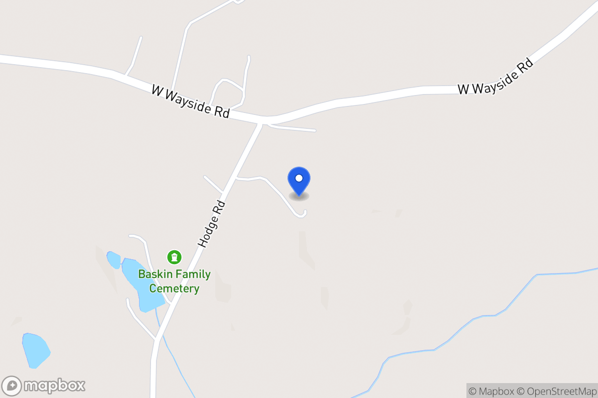 Map of 395 Hodge Rd