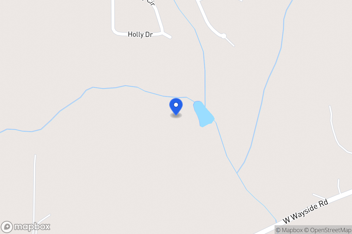 Map of W Wayside Rd