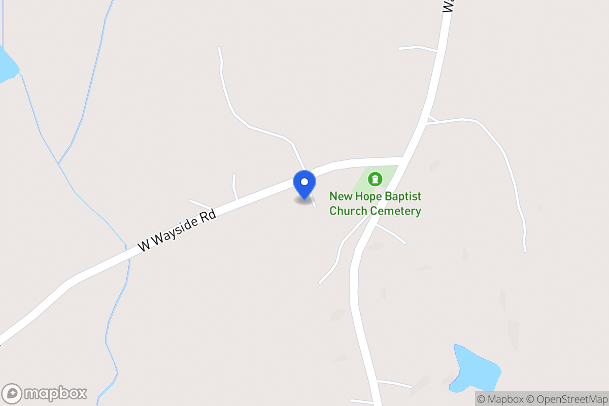 Map of 953 W Wayside Rd