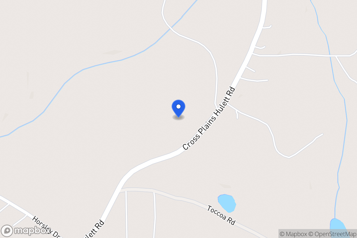 Map of 1733 Cross Plains Hulett Rd