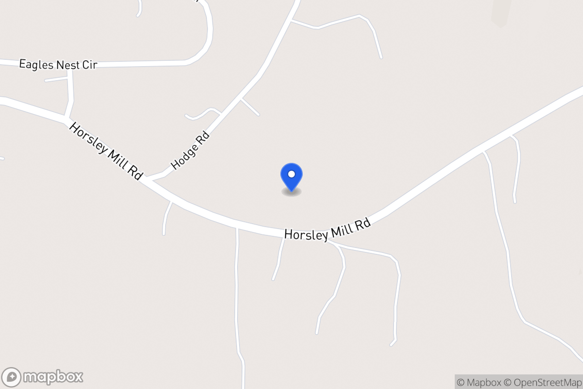 Map of 1764 Horsley Mill Rd