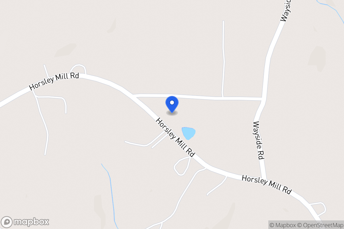 Map of 2168 Horsley Mill Rd