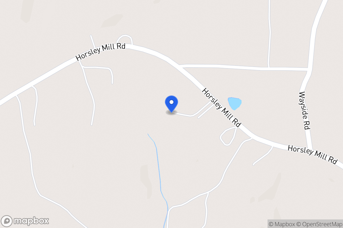 Map of 2183 Horsley Mill Rd