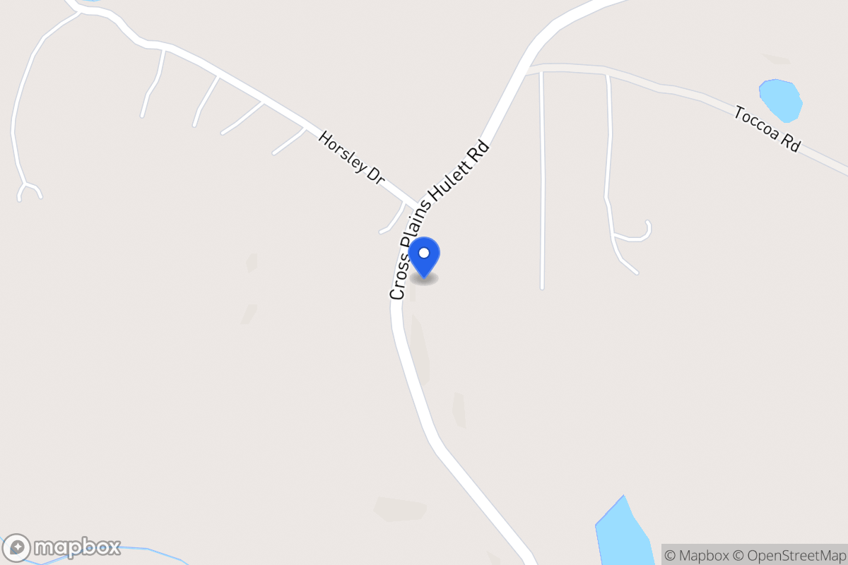 Map of 1886 Cross Plains Hulett Rd
