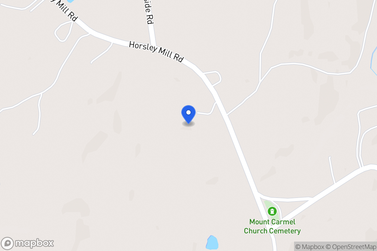 Map of 2411 Horsley Mill Rd