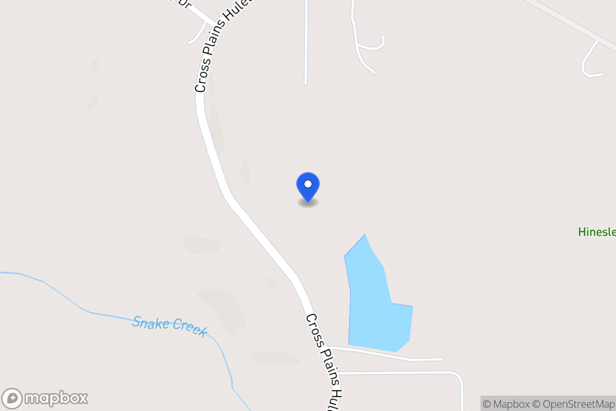 Map of 2100 Cross Plains Hulett Rd