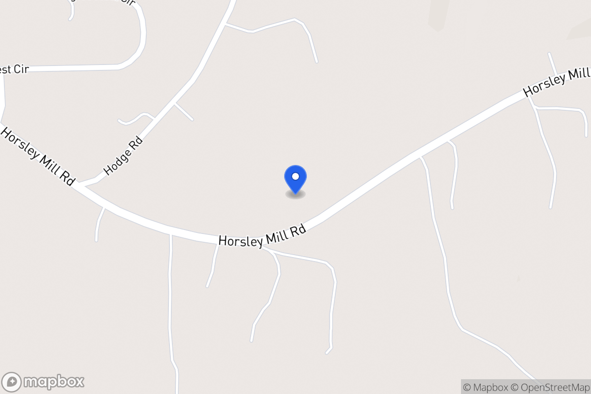 Map of 1836 Horsley Mill Rd