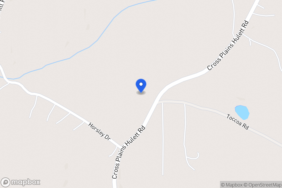 Map of 1801 Cross Plains Hulett Rd