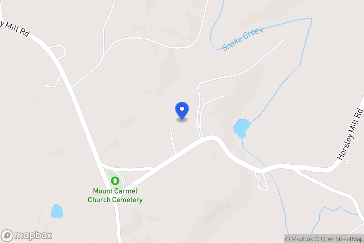 Map of 2562 Horsley Mill Rd