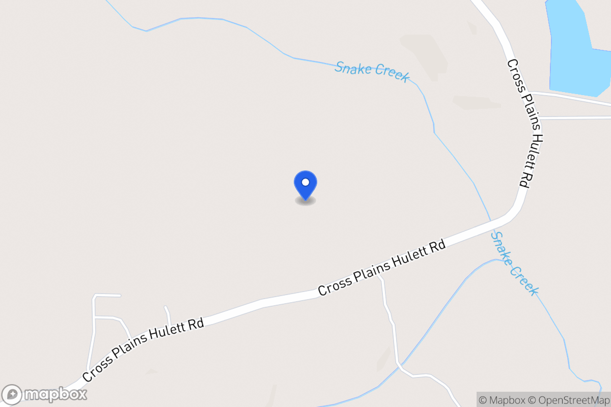 Map of 2331 Cross Plains Hulett Rd