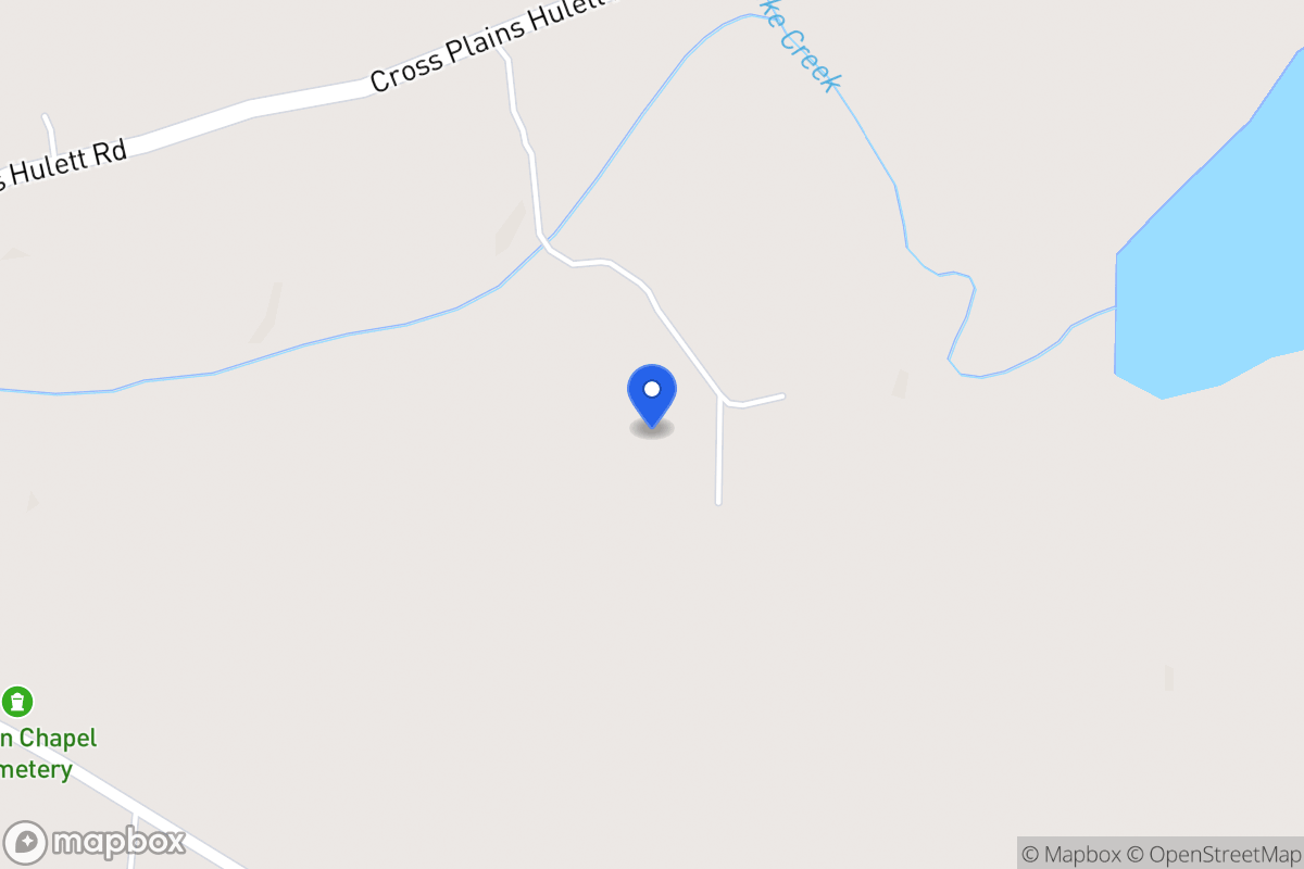 Map of 2218 Cross Plains Hulett Rd