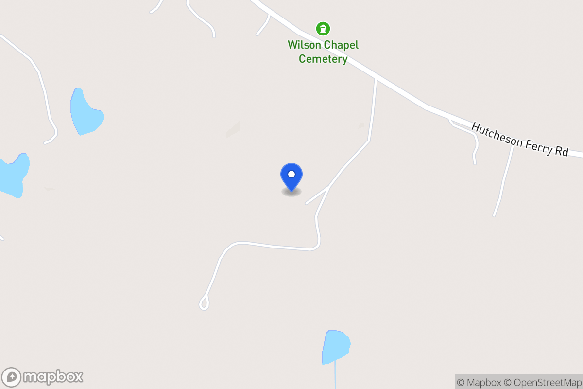 Map of 335 Hutcheson Ferry Rd