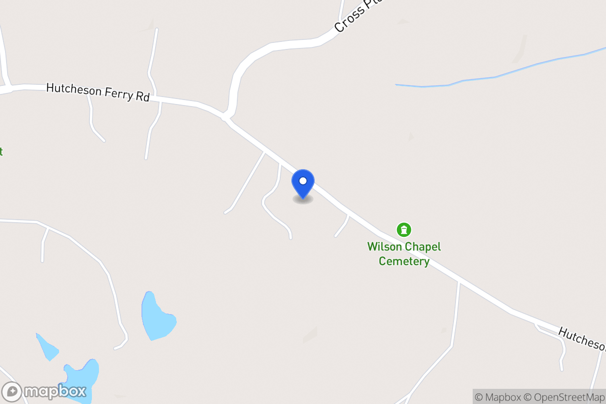 Map of 225 Hutcheson Ferry Rd