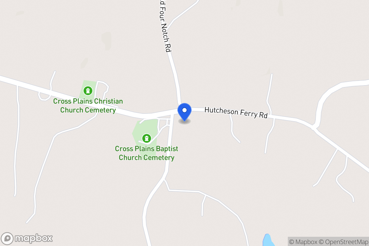 Map of 1163 Old Four Notch Rd