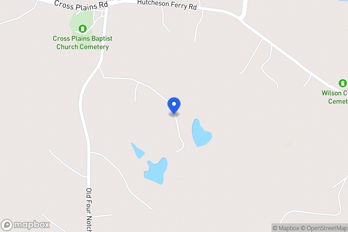 Map of 1075 Old Four Notch Rd