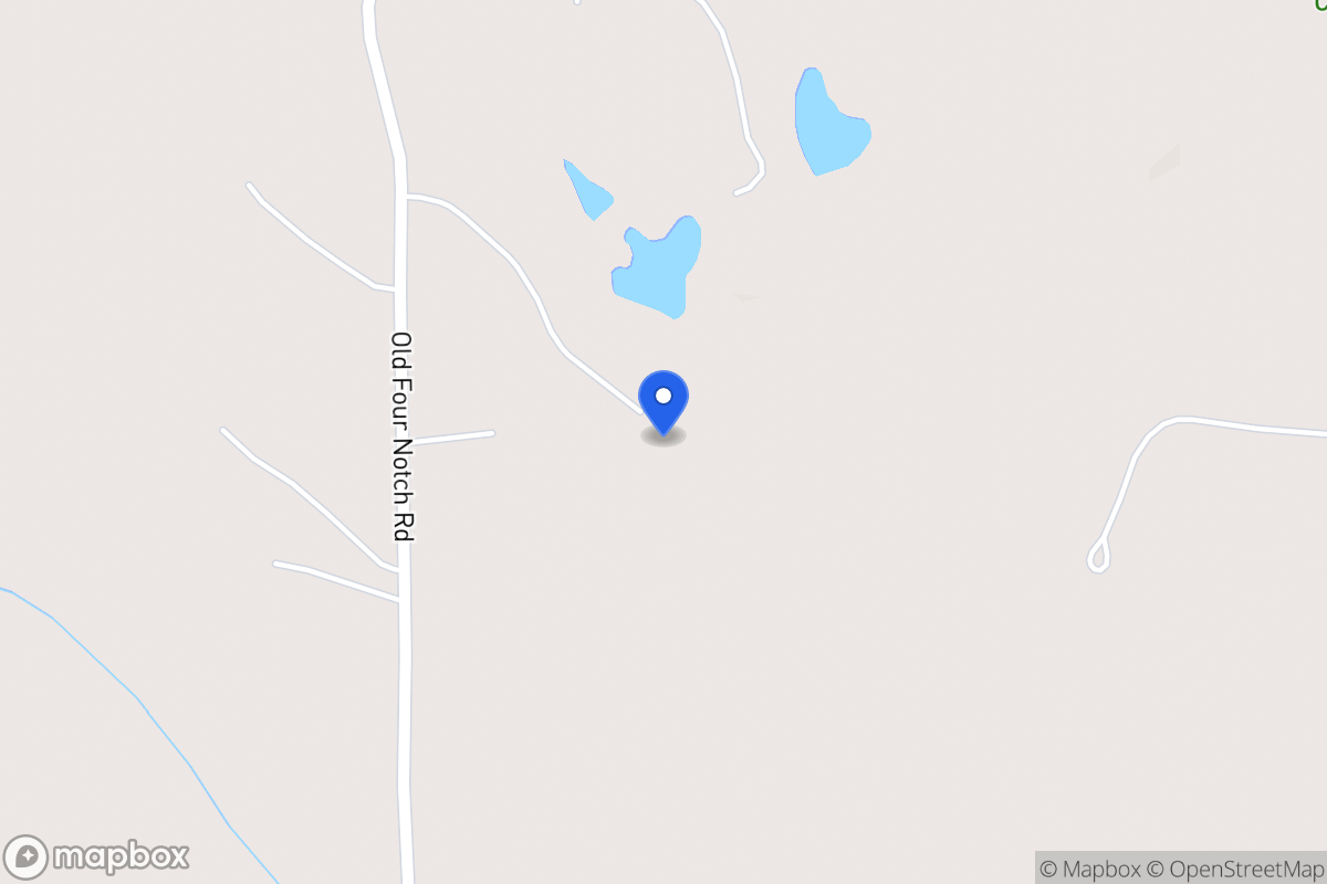 Map of 927 Old Four Notch Rd