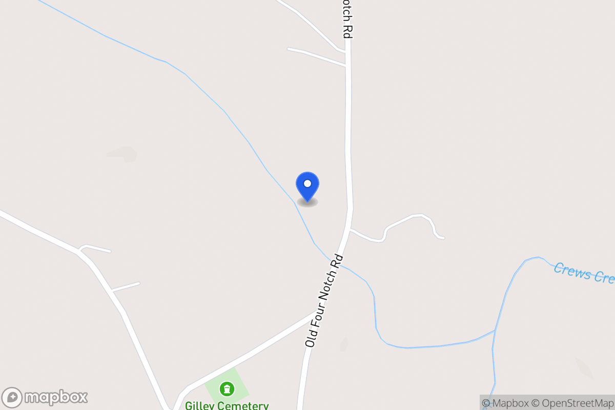 Map of 803 Old Four Notch Rd