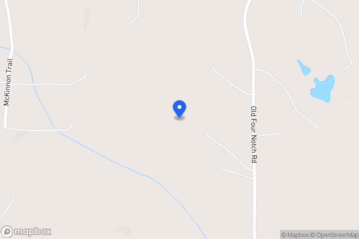 Map of 850 Old Four Notch Rd