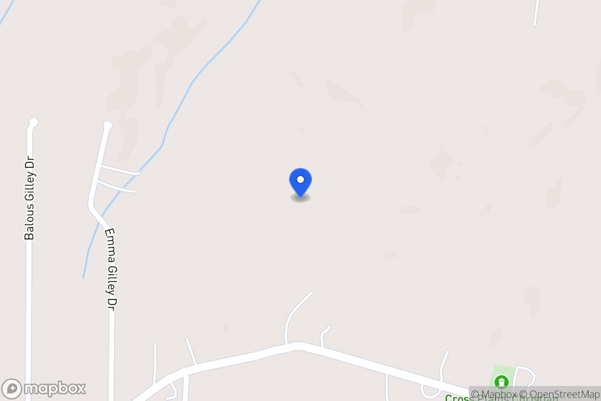 Map of 1186 Cross Plains Rd