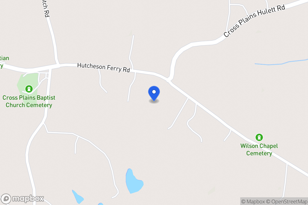 Map of 119 Hutcheson Ferry Rd