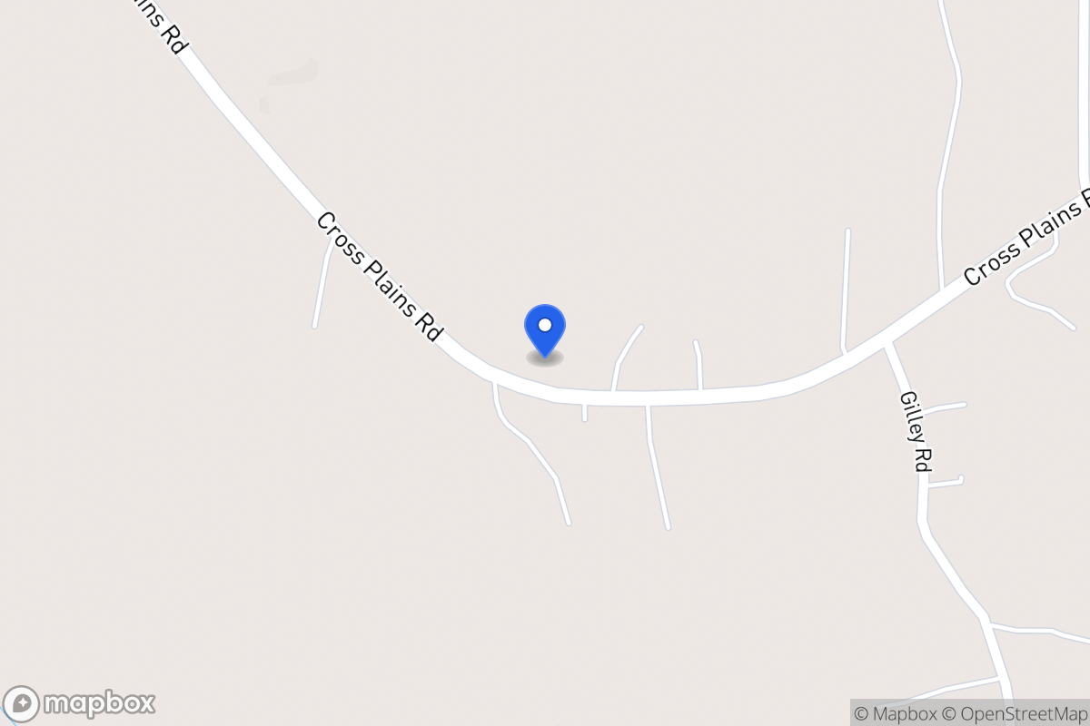 Map of 790 Cross Plains Rd
