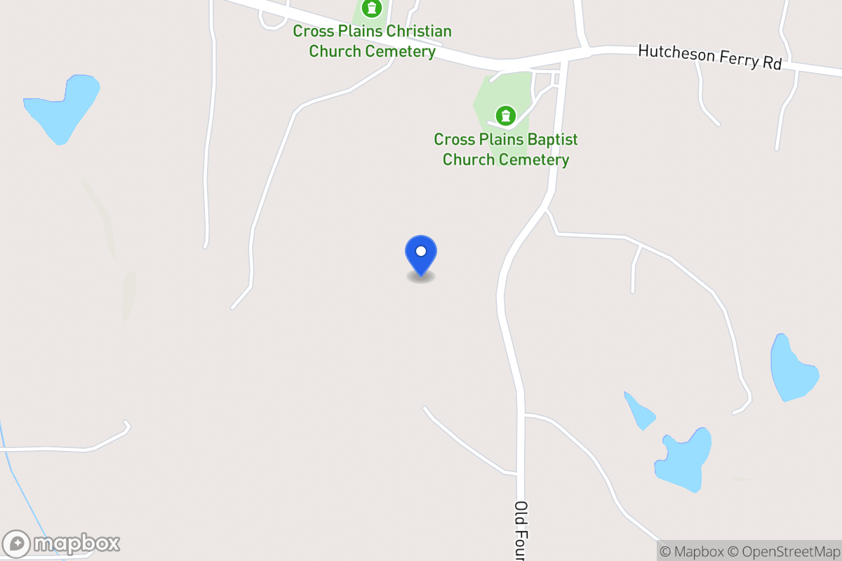 Map of 1036 Old Four Notch Rd