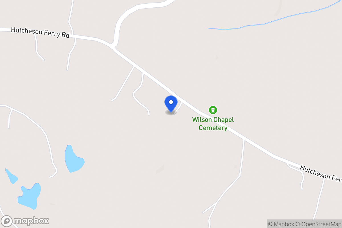 Map of 255 Hutcheson Ferry Rd
