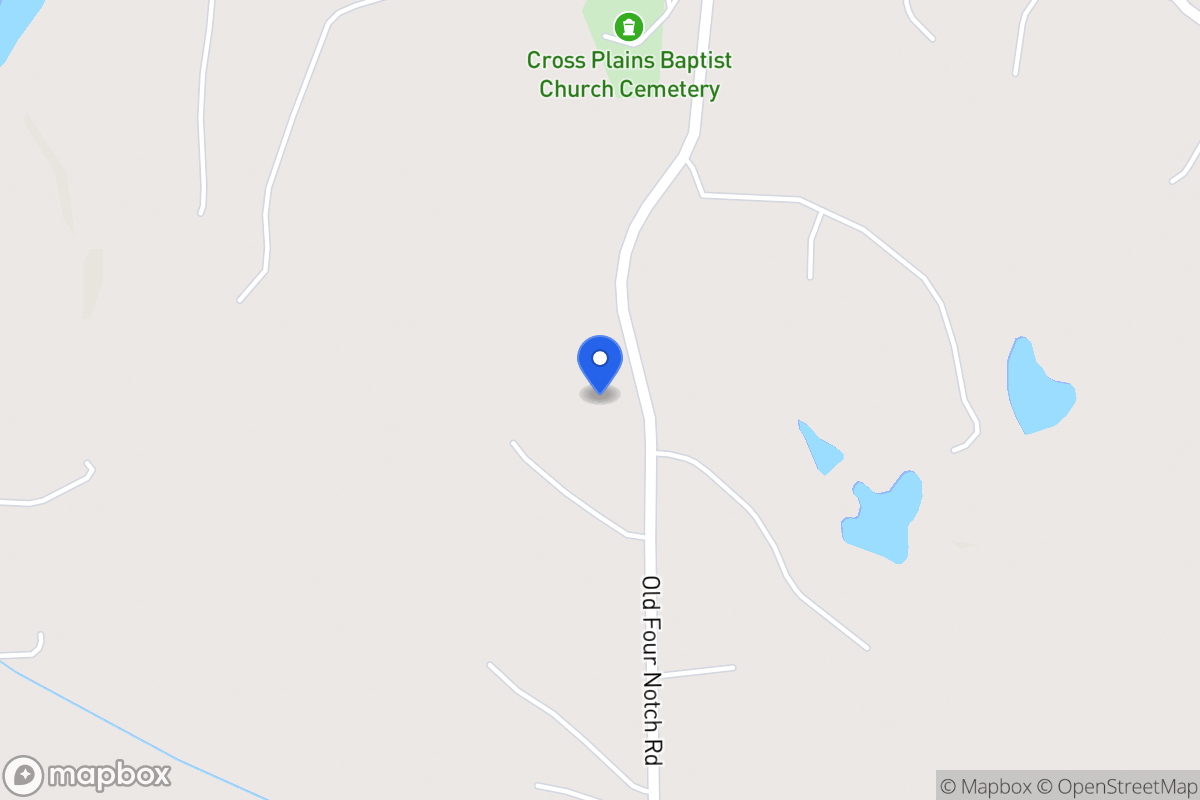 Map of 946 Old Four Notch Rd
